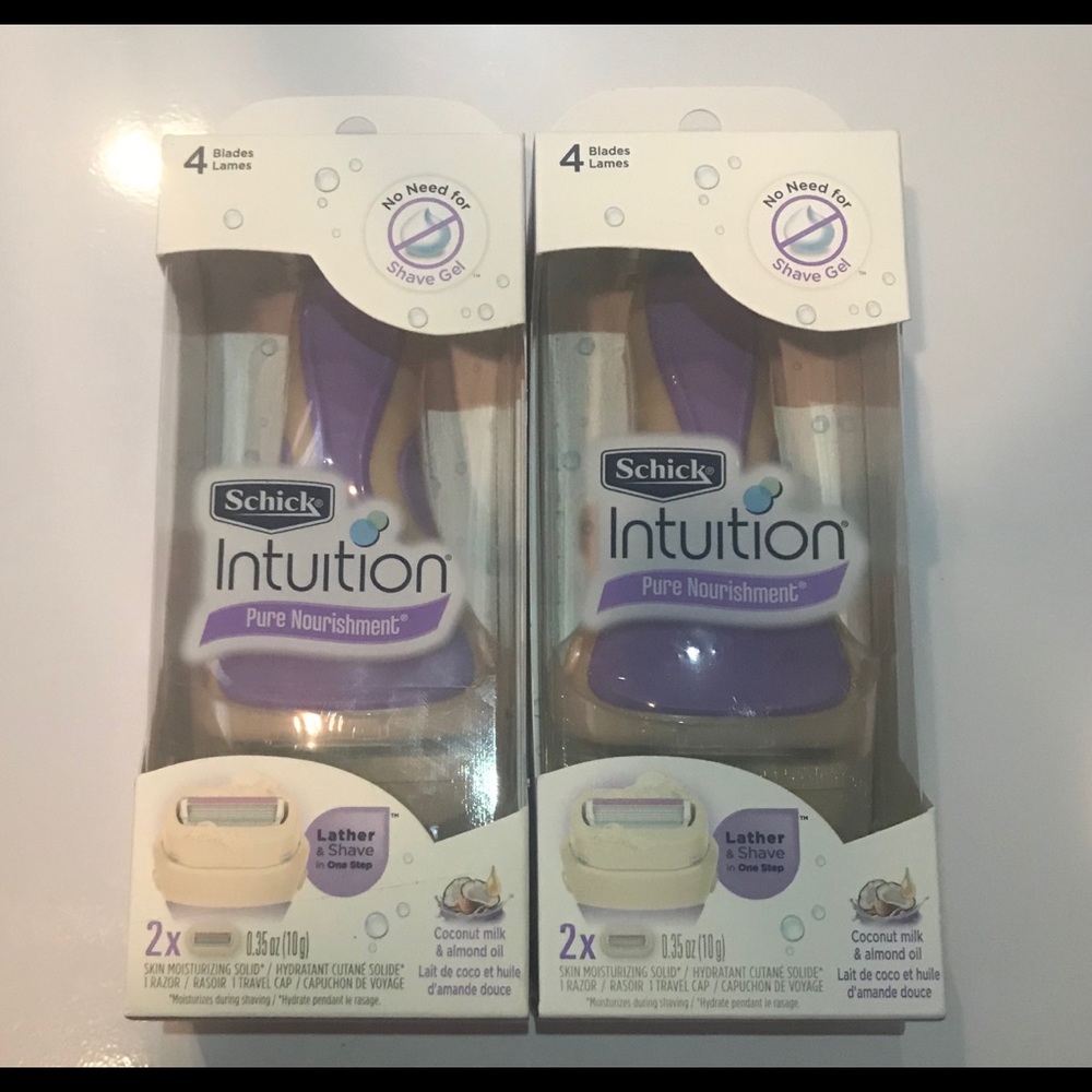 Schick Intuition Pure Nourishment Razors